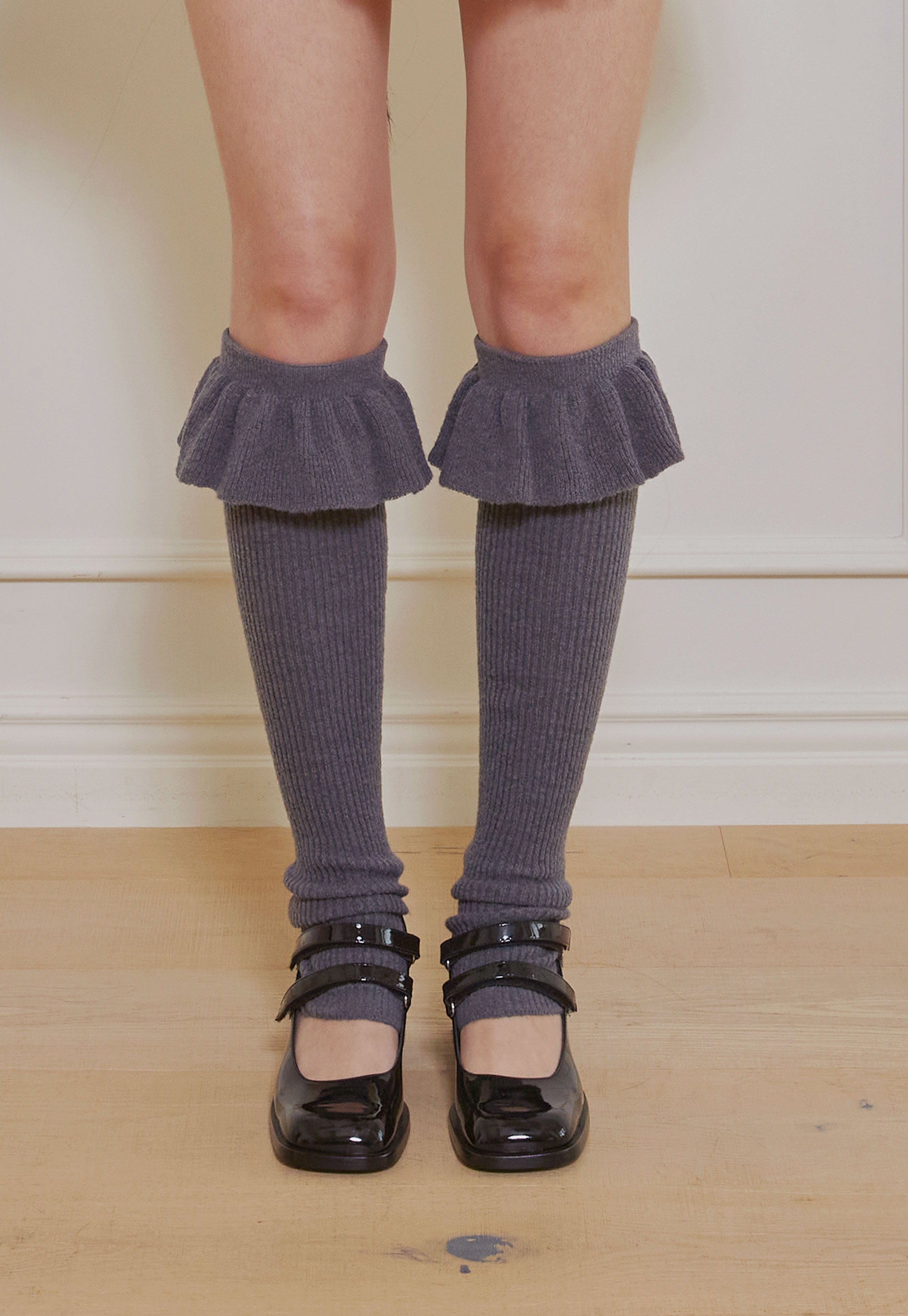 Magical Girl leg warmers(Charcoal)